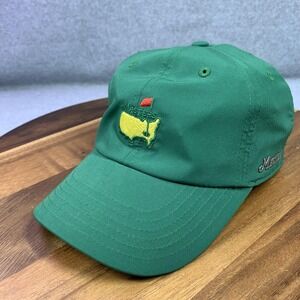 Masters Tournament Hat Cap Strap Back Mens Adjustable Green Golf American Needle